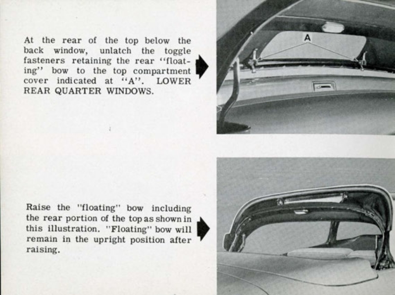 1953 Cadillac Eldorado Folding-Top Manual Page 10